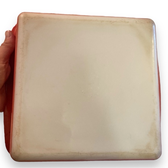 Vintage Pyrex 222 Pink Flamingo 8”x8”x2” Square Casserole Dish Cottagecore MCM - Picture 12 of 15